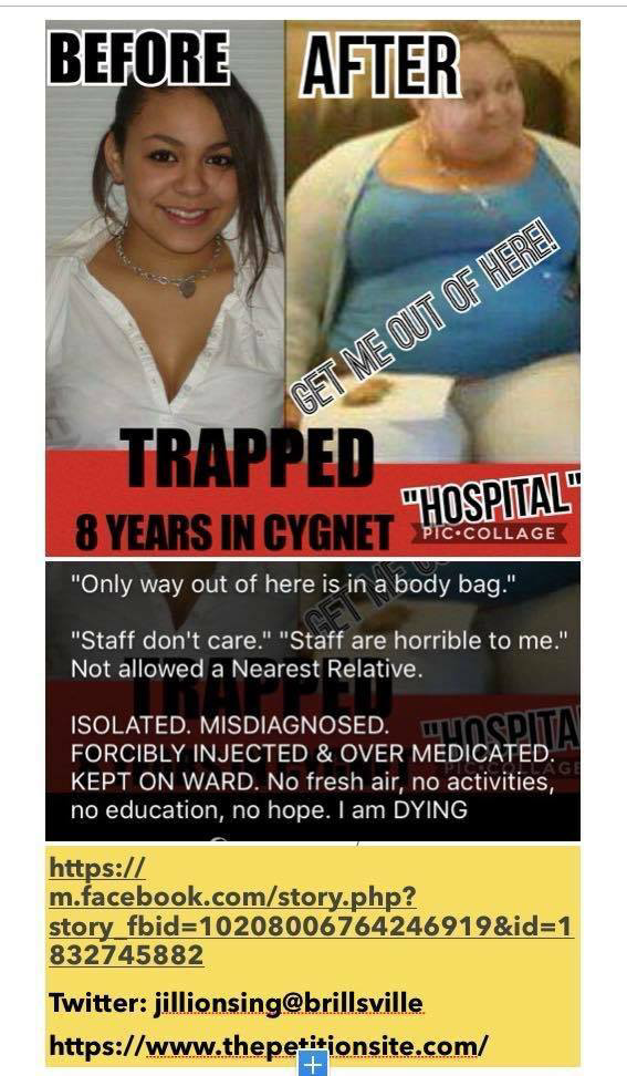 8 years trapped in cygnet